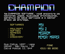 Champion Software